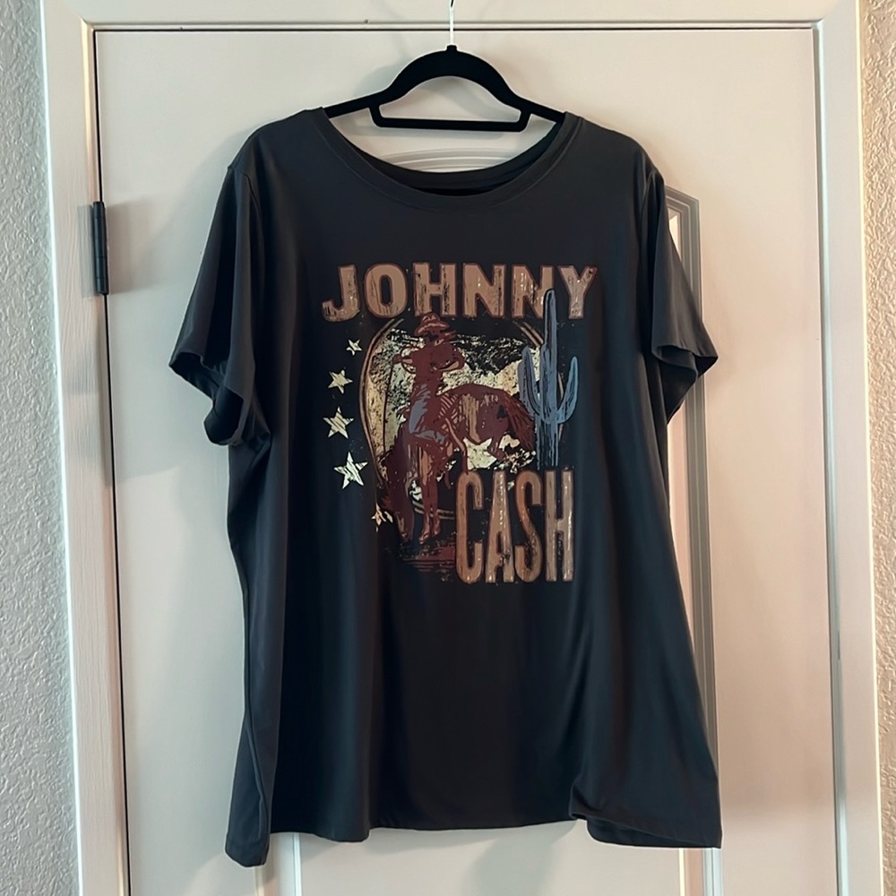 Torrid graphic tee, charcoal gray, size 3